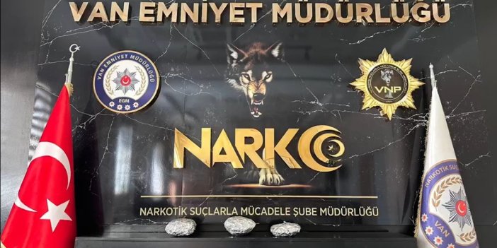 Van’da 4 kilo 700 gram metamfetamin yakalandı