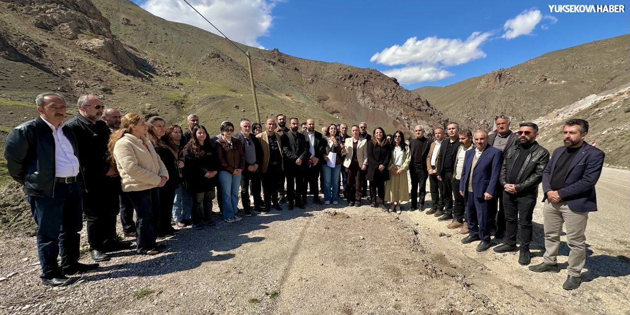 Hakkari yolunda yol krizi tepkisi: “Bu tablo, güvenli ulaşım hakkının açık ihlalidir”
