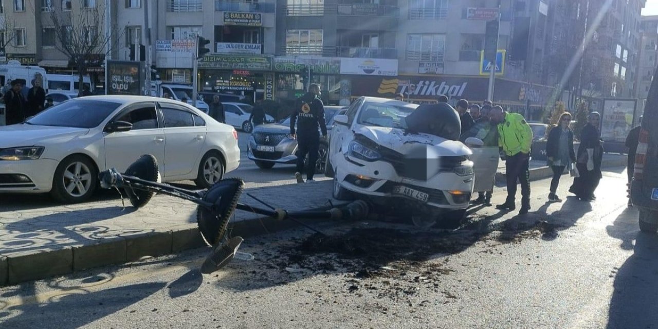 Van’da trafik kazası: 1 yaralı