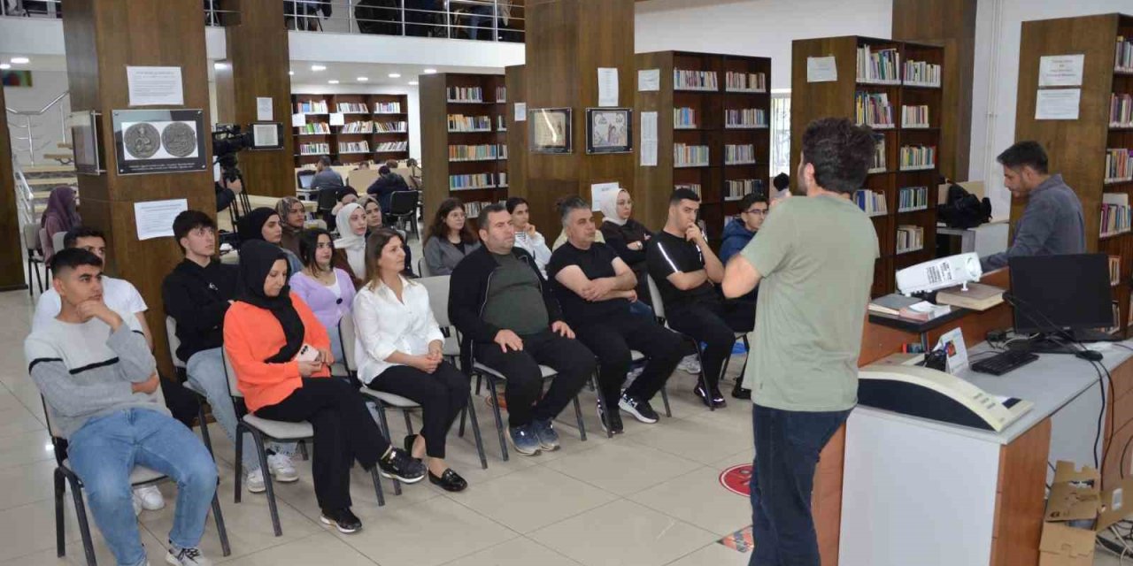 Kütüphanelerde bağımlılıkla mücadeleye yönelik farkındalık eğitimi verildi