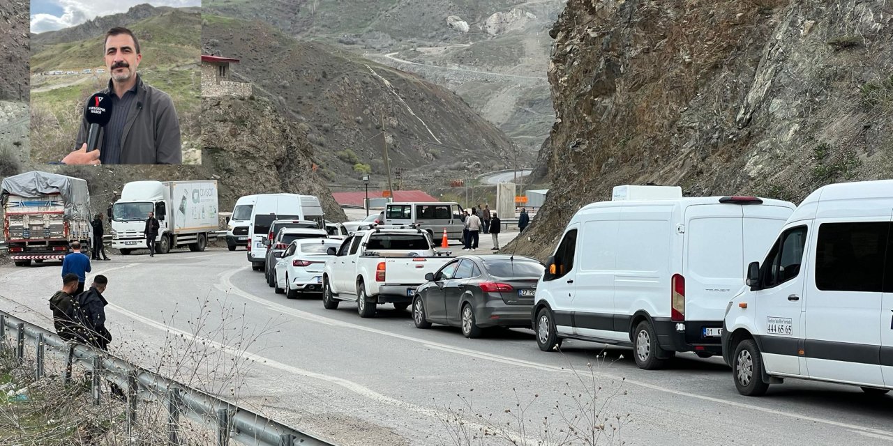 Muharrem Tekin: “Yolun kapanması sadece ulaşımı değil, ekonomiyi de etkiledi”