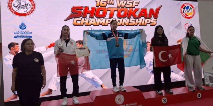 Diyarbakırlı sporcu, dünya ikincisi oldu