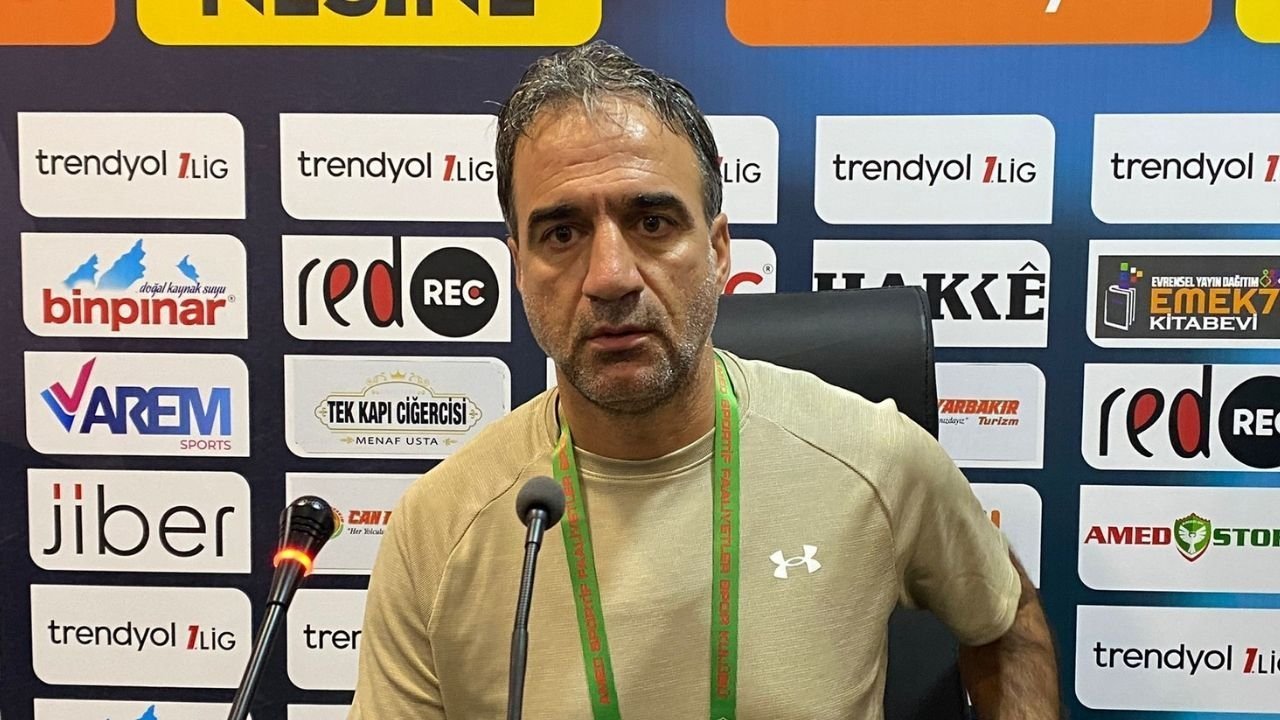 Amedspor'un yeni teknik direktörü belli oldu