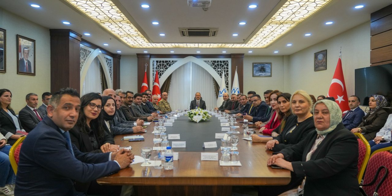 Kadına yönelik şiddetle mücadelede Hakkâri’de koordinasyon toplantısı