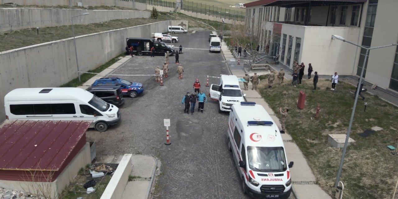 Van Geri Gönderme Merkezi’nde KBRN tatbikatı yapıldı