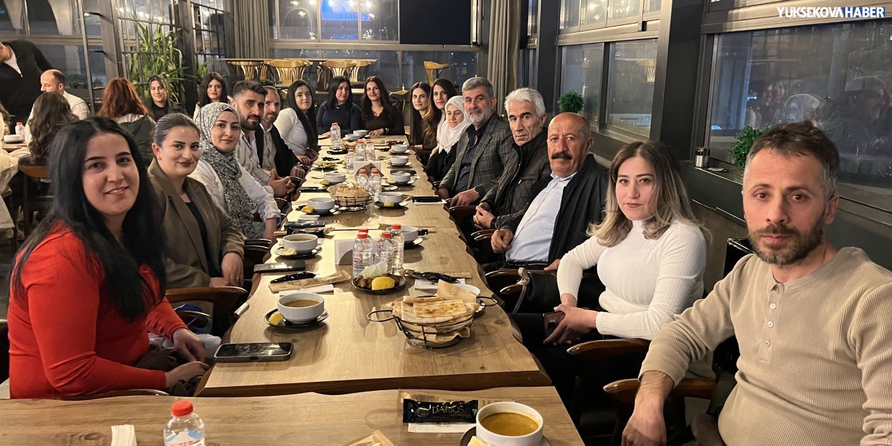Yüksekova’da 1 Mayıs’ta çalışanlara anlamlı buluşma