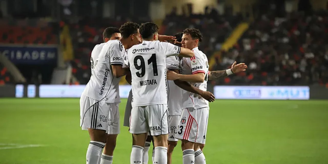 Beşiktaş Gaziantep FK'yı 0-2