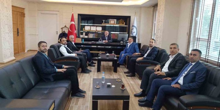 Cizre Müftülüğü yeni binasında ilk toplantısını yaptı