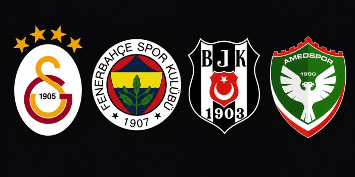 Fenerbahçe, Galatasaray ve Beşiktaş'tan Amedspor'a tebrik
