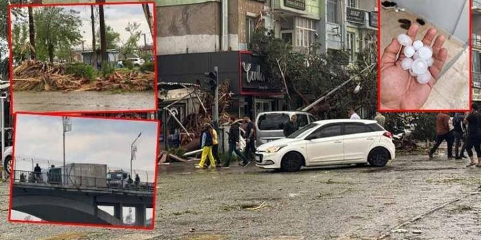 Urfa'da sağanak ve dolu: 1 ölü, 40 yaralı