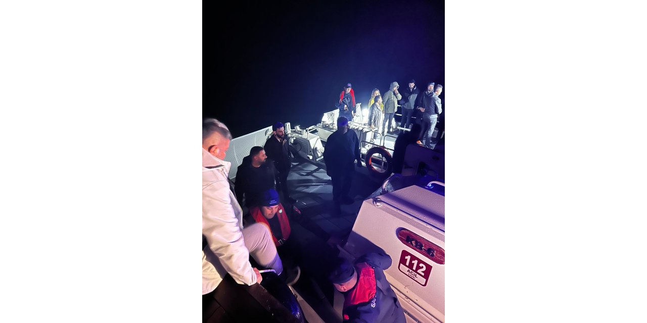 Van’da koydaki ormanda mahsur kalan off-road ekibi kurtarıldı