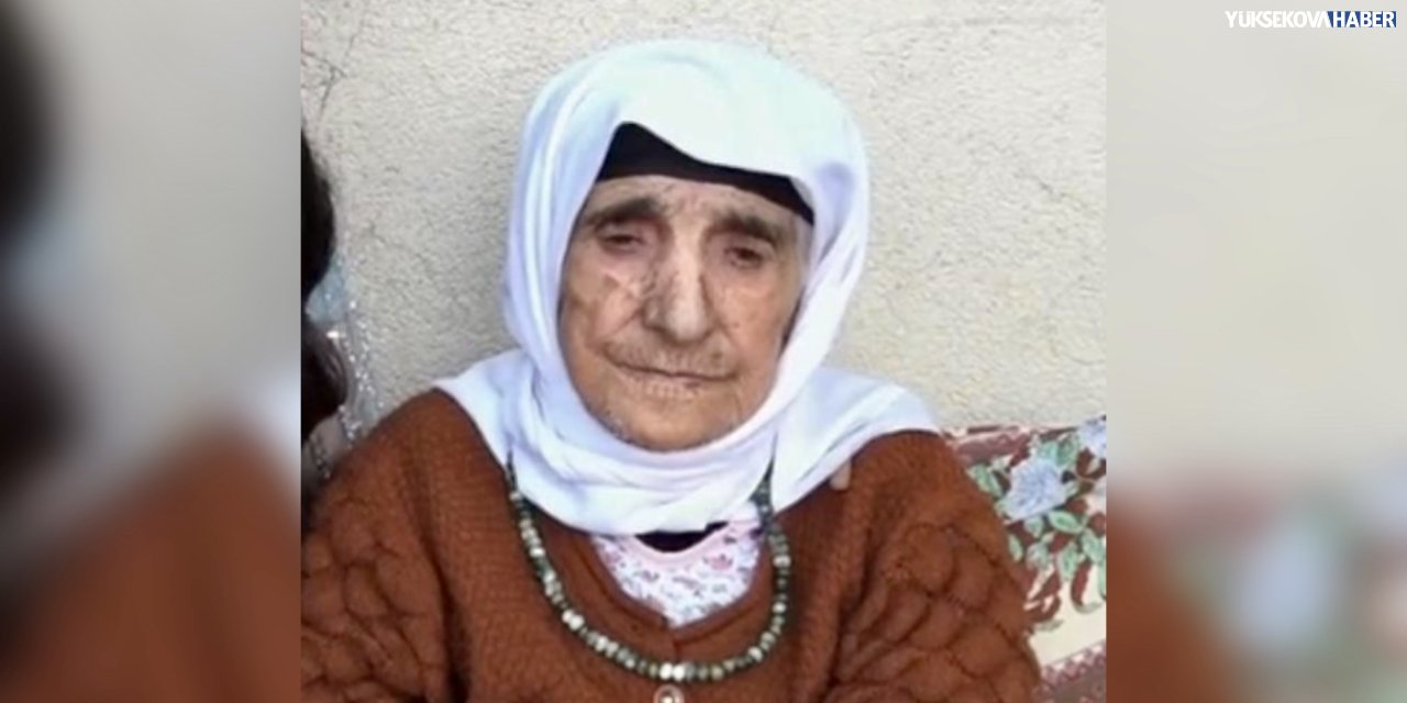 Yüksekova’da Meryem Ak hayatını kaybetti