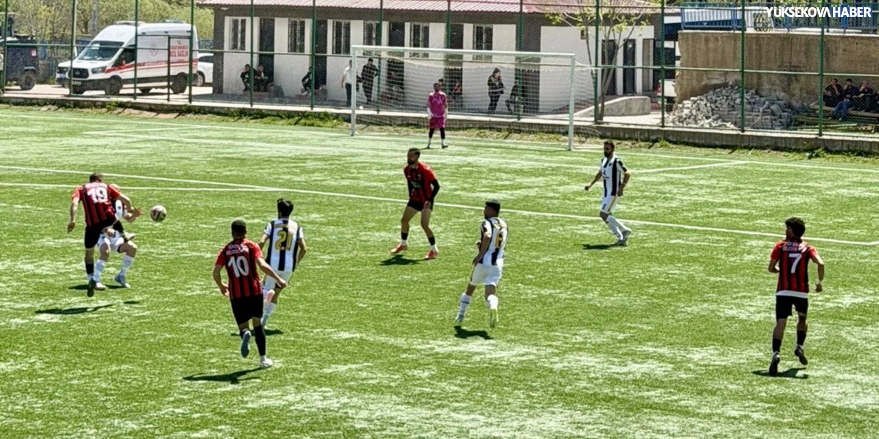 Yüksekova Belediyespor play-off’a galibiyetle başladı