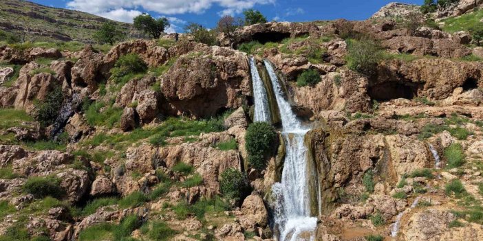 Mardin’de GAP Şelalesi ilgi görüyor