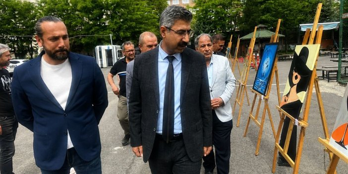 Muazzez Sümer Kız Mesleki ve Teknik Anadolu Lisesi’nde yıl sonu sergisi yapıldı