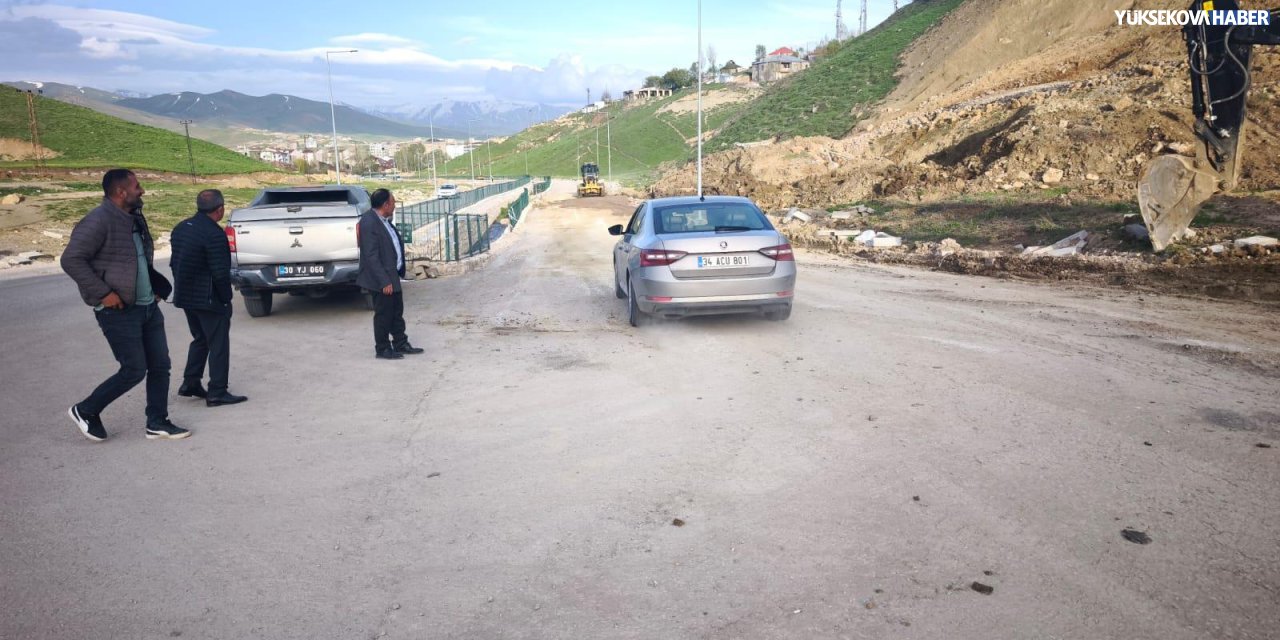 Pizok TOKİ yolu yeniden ulaşıma açıldı