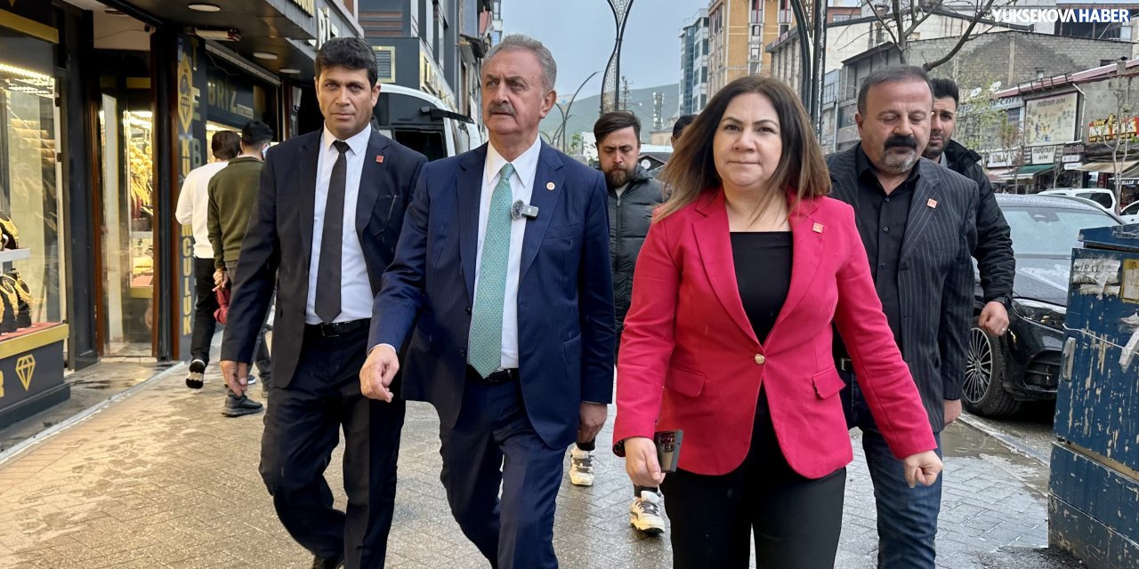 CHP’li Nail Çiler Yüksekova’da: “81 ilde sorunları yerinde dinliyoruz”