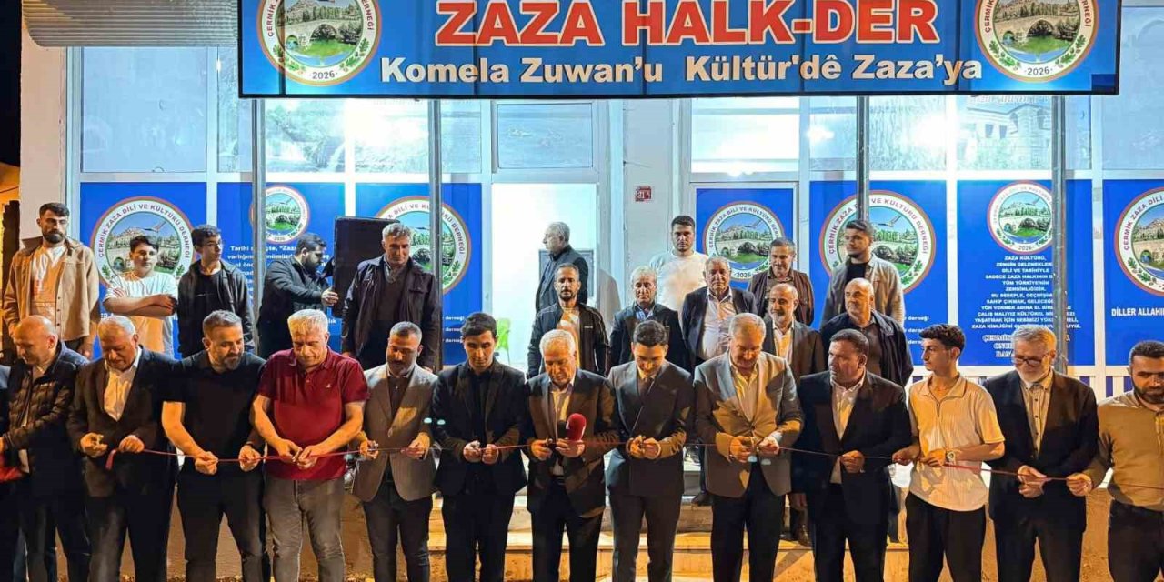 Diyarbakır'ın Çermik ilçesinde Zaza Dili ve Kültürü Derneği açıldı