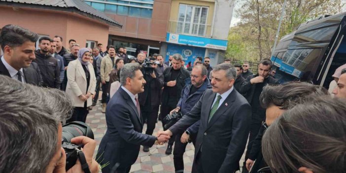 Bakan Mustafa Çiftçi, Adilcevaz’ı ziyaret etti