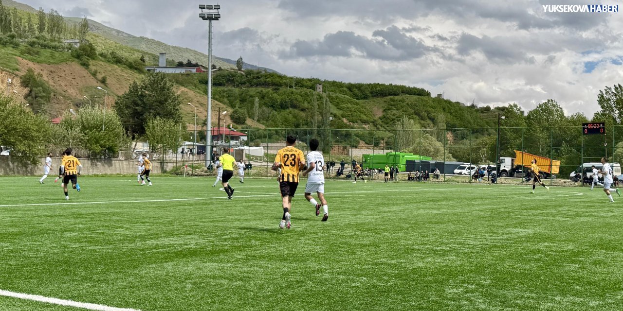 Yüksekova Belediyespor, Üzümkıranspor’u 2-1 mağlup etti