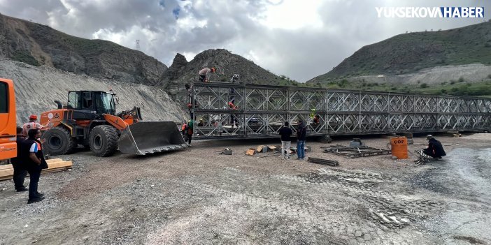 Hakkari-Van yolunda ikinci panel köprü de trafiğe açıldı