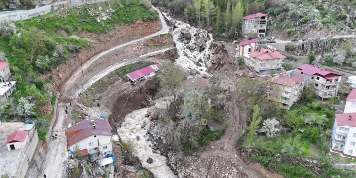 Beyttüşebap'ta derelere yakın 20 ev tahliye edildi