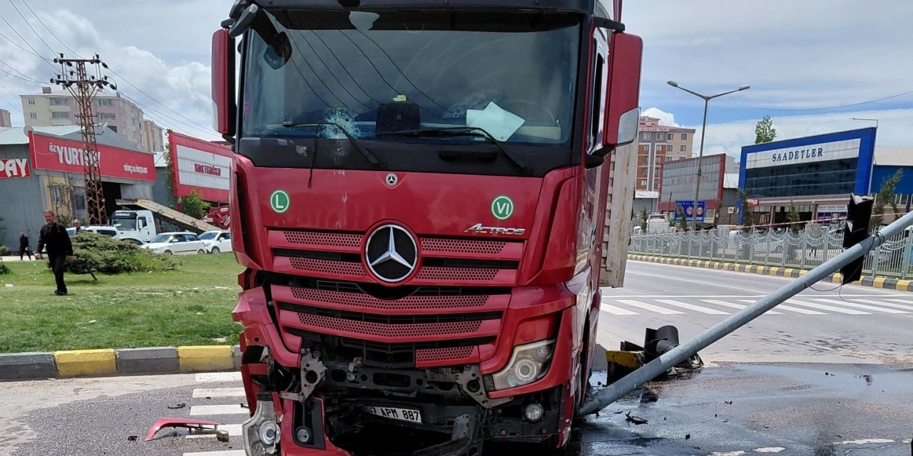 Van’da trafik kazası: 1 yaralı