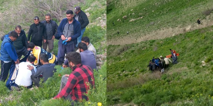 Yüksekova’da pancar toplarken kayalıklardan düşen kadın hayatını kaybetti
