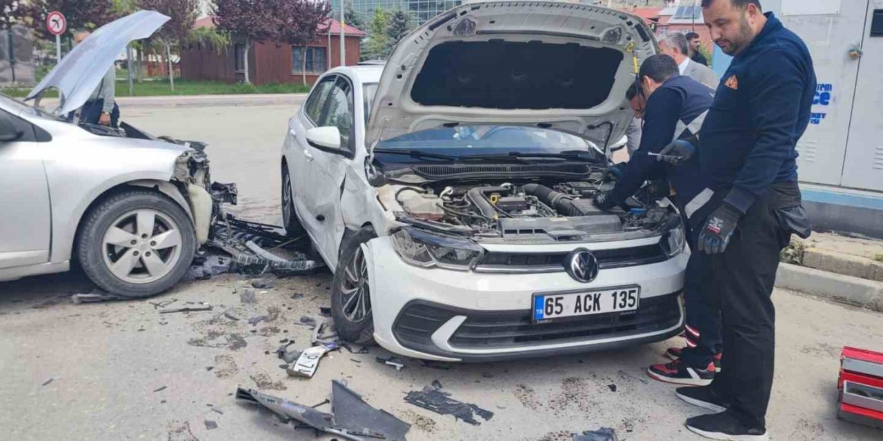 Van’da trafik kazası: 1 yaralı