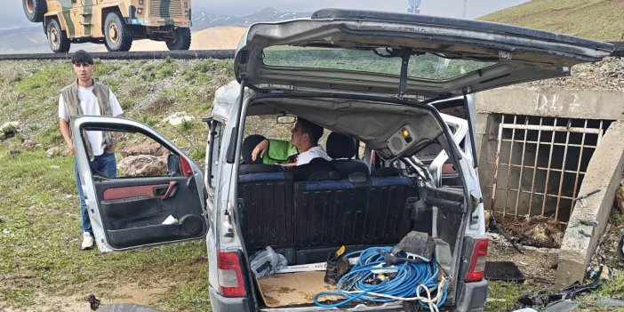 Van’ın Çaldıran ilçesinde trafik kazası: 5 yaralı