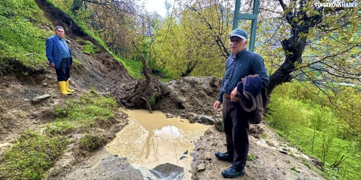Yüksekova’da mezra sakinlerinden yol talebi