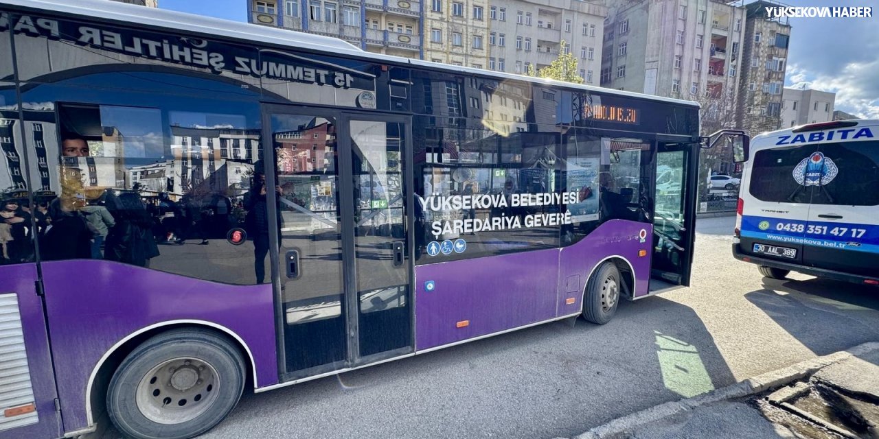 Yüksekova’da bayramın ilk iki günü toplu taşıma ücretsiz olacak