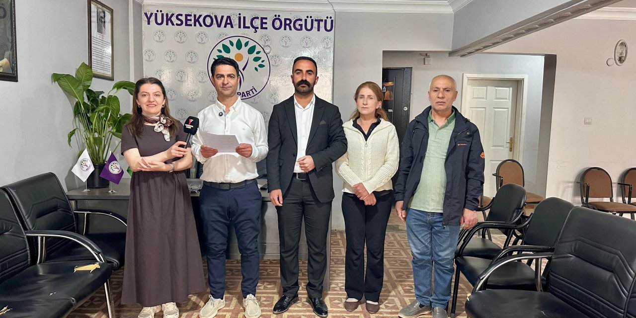 Yüksekova DEM Parti İlçe Örgütü’nden Kurban Bayramı mesajı