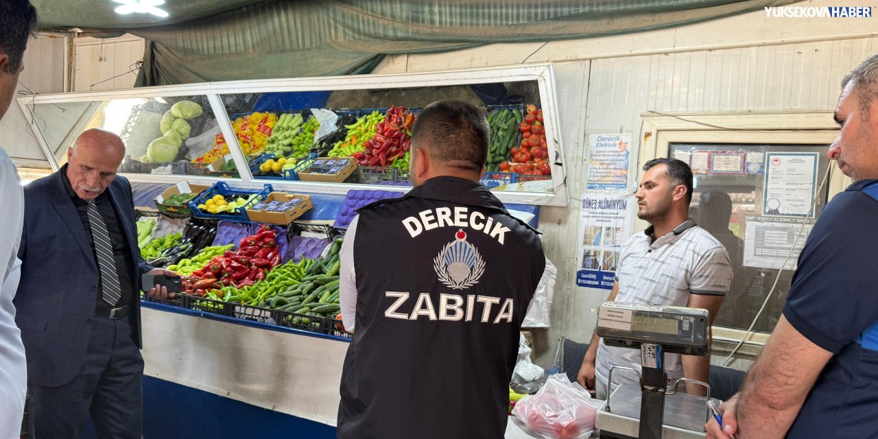 Derecik’te işletmelere sıkı denetim: 3 işletmeye idari yaptırım