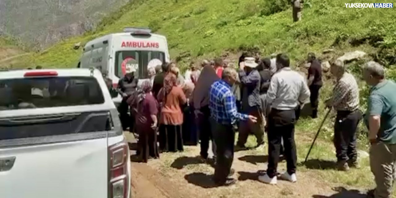 Hakkari’de pancar toplamaya giden vatandaşı yılan soktu