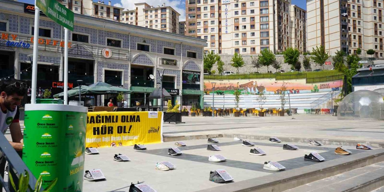 Şırnak’ta uyuşturucuya karşı sergi açıldı