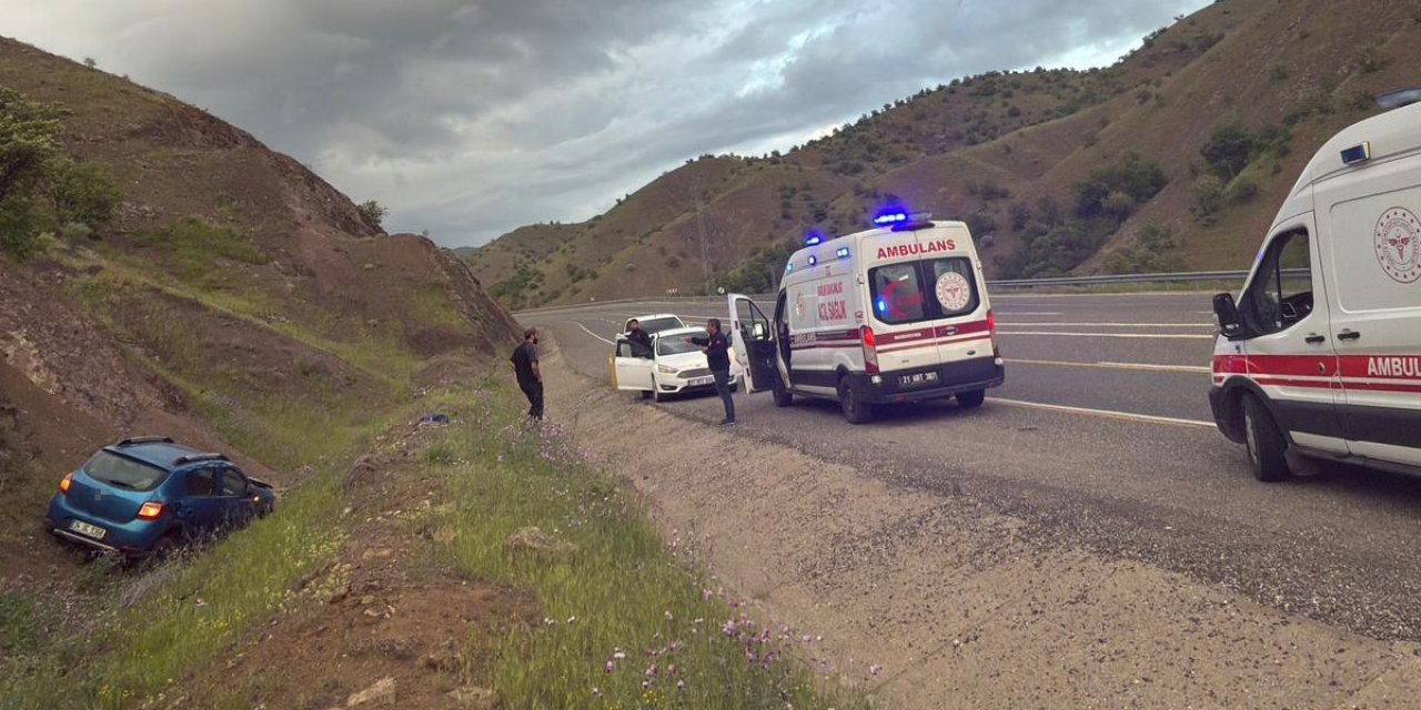 Diyarbakır’da trafik kazası: 1 ölü, 3 yaralı