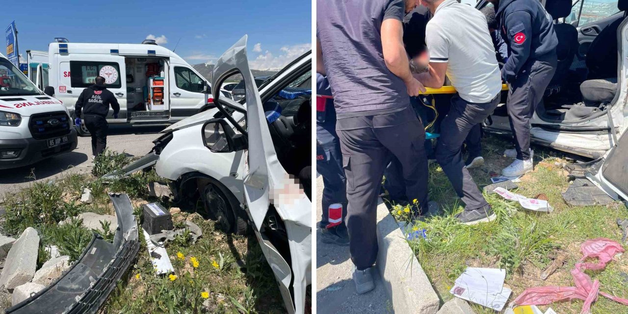 Van’da otomobiller çarpıştı: 4 ölü, 2 yaralı