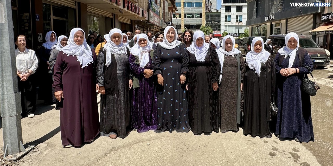 Yüksekova’da Barış Anneleri’nden Rahmi Koç’a tepki