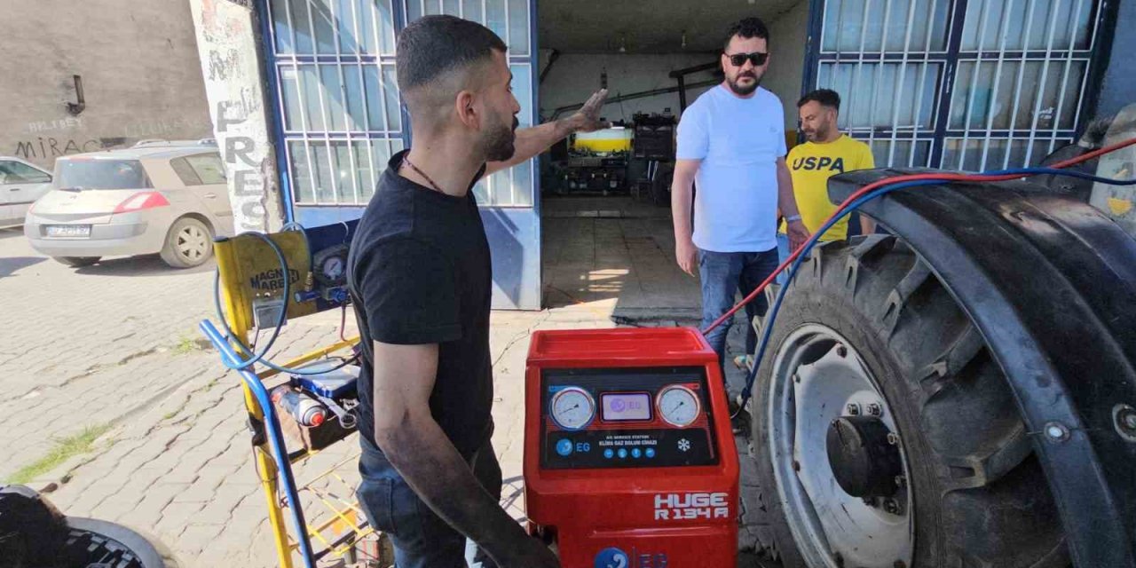 Erciş’te sıcak hava etkisini göstermeye başladı