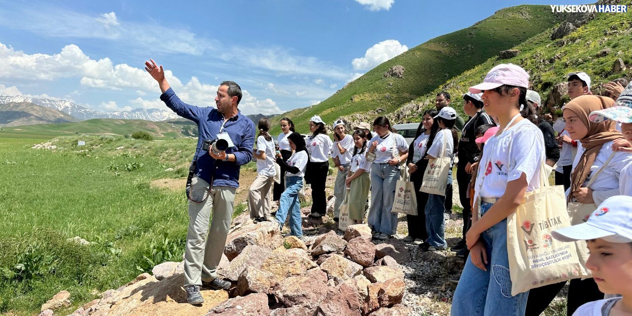 TÜBİTAK destekli projede öğrenciler doğayı keşfedi