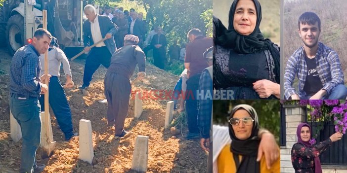 Şemdinli’de silahlı saldırıda hayatını kaybeden 4 kişi toprağa verildi