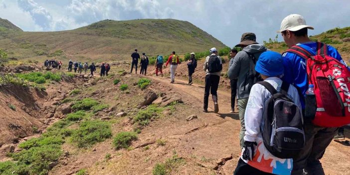 Bitlis’te Van Gölü için farkındalık yürüyüşü yapıldı