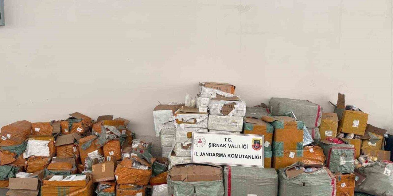Şırnak’ta dev kaçakçılık operasyonu