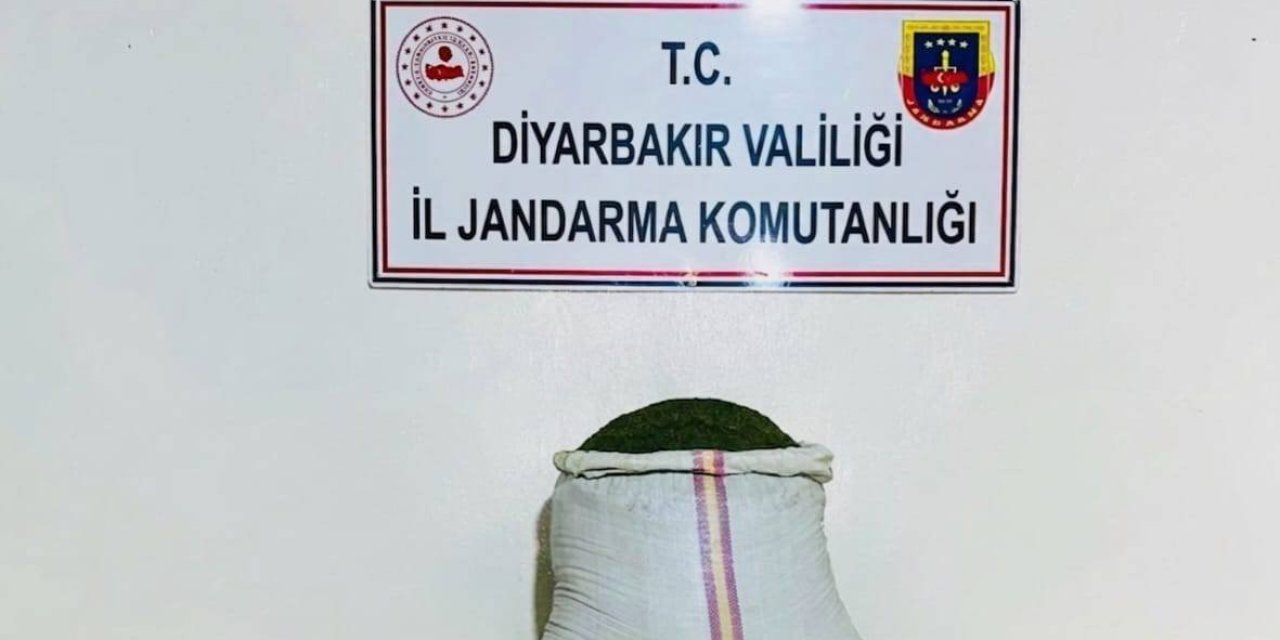 Diyarbakır’da 10 kilo esrar ele geçirildi