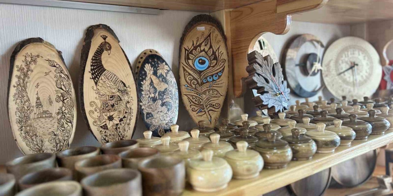 Van’da ömrünü tamamlamış ceviz ağaçları sanat eserine dönüşüyor