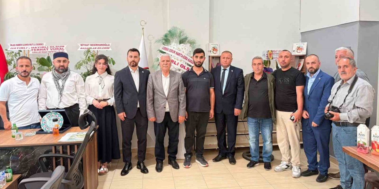 Avrupa Demokratlar Birliği heyetinden Çermik ziyareti