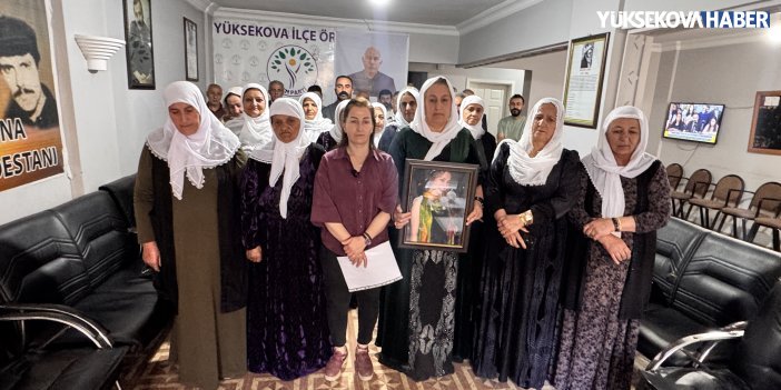 DEM Parti Yüksekova İlçe Örgütü Deniz Poyraz’ı andı