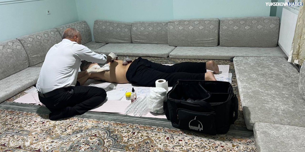 Yüksekova’da hacamata ilgi arttı