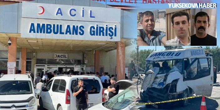 Yüksekova’daki trafik kazasında can kaybı 3’e yükseldi